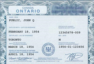 ontario license